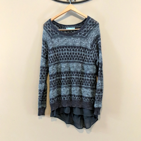 Maurices Sweaters - Maurices long knit sweater with extra fabric size S